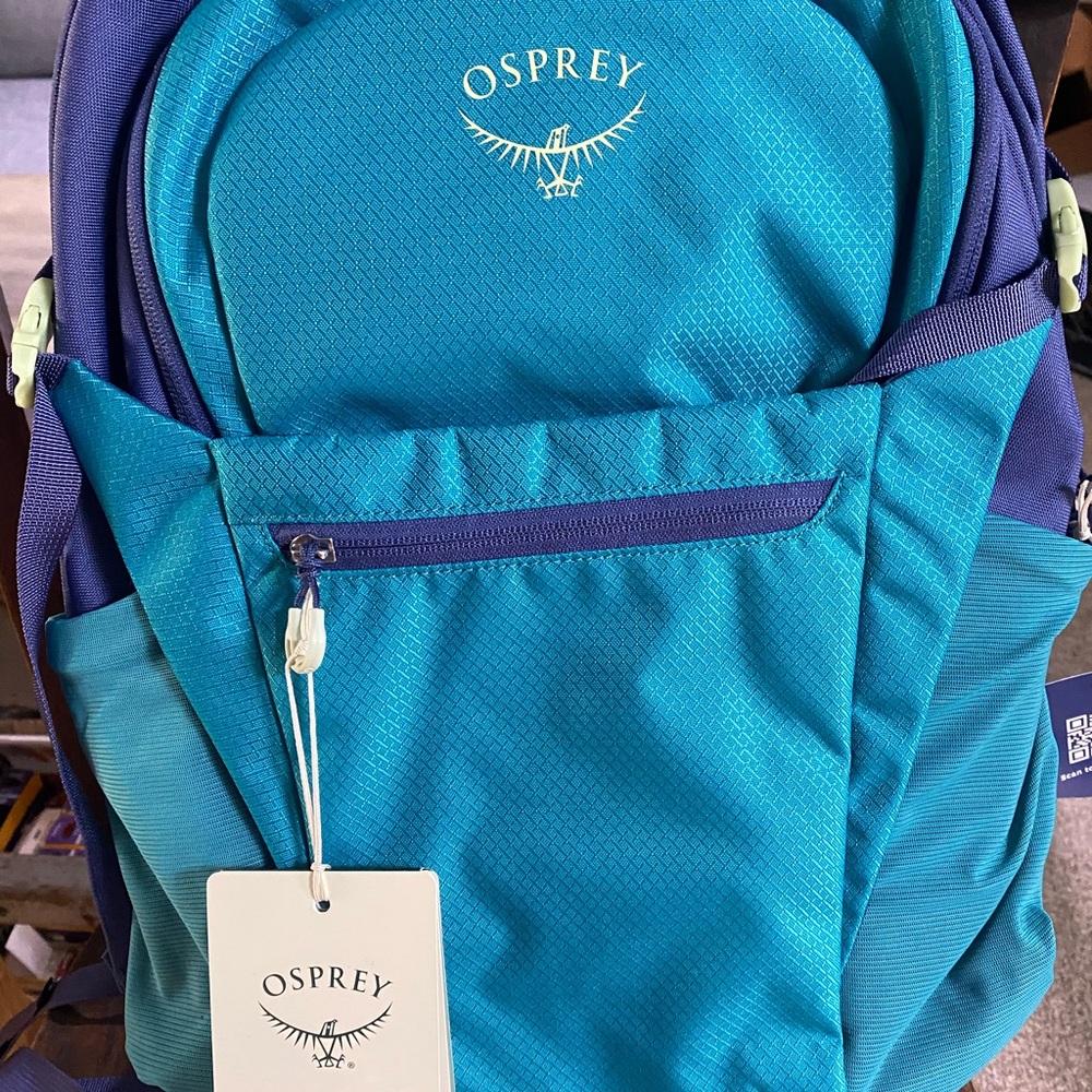 OSPREY Blue and Purple Backpack